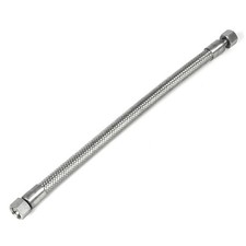 12 X 18 Stainless Steel Compressed Air Line Metal Flex Hose Compressor Tube 12 X 18 Stainless Steel Compressed Air Line Metal Flex Hose Compressor Tube