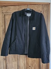 Carhartt WIP Detroit Jacket - Black - Blanket Lined - Small Mens