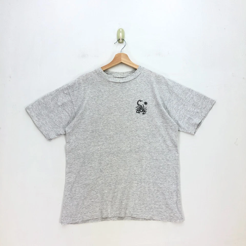 Camiseta De Colección Años 90 Scorpion Bay Gris Stay Wild Stay True Tiger Surf Camiseta Talla M Foto 2 de 4