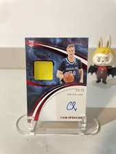 Cam Spencer 2024-25 Panini immaculate RC Sneaker Autographs 24/25 Jersey Number