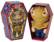 Deddy Bears Coffin Series 5 Edgar Allen Crow 6-Inch Plush