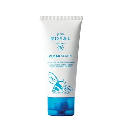 JAFRA Royal Clear Smart Charcoal Blackhead Scrub 50ml 1.7 fl oz Exfoliante
