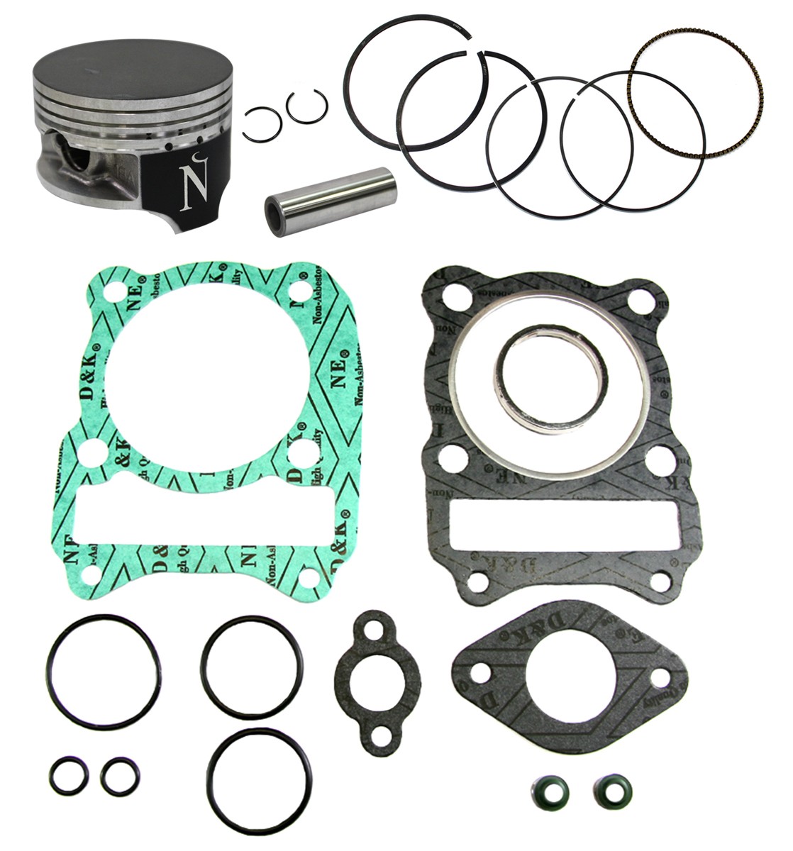 Namura Standard Bore Piston, Gasket Kit for Suzuki Ozark 250 Quadsport Z250 66mm