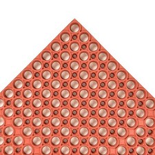 Notrax No Trax T13S0035RD 3 ft x 5 ft Red TekTough&reg; Floor Mat