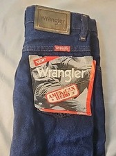 Wrangler Student 915 Classic Dark Blue Jeans NWT/NOS 25 x 32 visibly imperfect