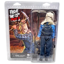 NECA Friday The 13th Part 2 Jason Voorhees Retro Clothed Figure 2014 Rare New