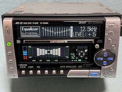 Pioneer Carrozzeria FH-P909MD 2DIN Car Audio CD MD Dual disc player Equalizer