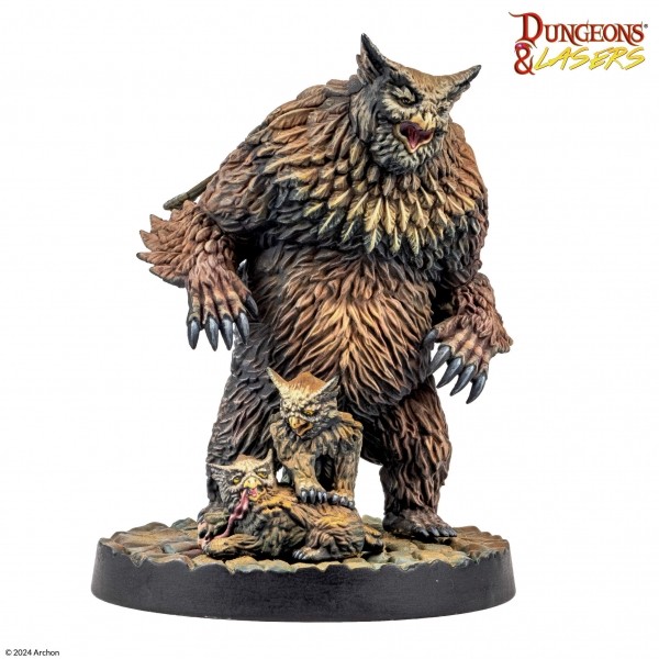 Dungeons - Lasers: Owlbear Family