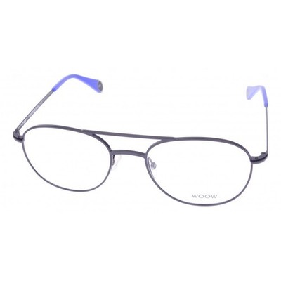 WOOW Brille Herren Damen  Schwarz Rund Show Off 2 Metall