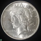 1922-D Silver PEACE Dollar - Uncirculated Details