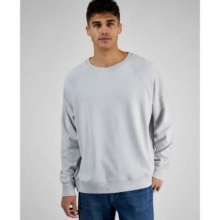 AND NOW THIS And Now This Men s Raglan Sweatshirt Light Gray L 8190₽