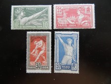 TIMBRES FRANCE NEUF**  SERIE JO 1924 N°183/86. NEUFS SANS CHARNIERE. TB. PHOTOS