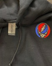 Grateful Dead Hoodie size XL Stealie Embroidered Grateful Dead sweatshirt Sweet