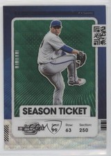 2021 Panini Contenders Season Ticket Optic Green Wave Prizm Hyun-Jin Ryu #48 0o1