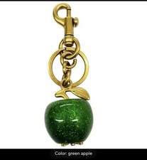 Trendy Green Chery Pendant Keychain For Women Cute Bag Decoration Multifuctional