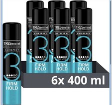 TRESemmé Firm Hold Hairspray 24-hour frizz control lightweight finish 6x 400 ml