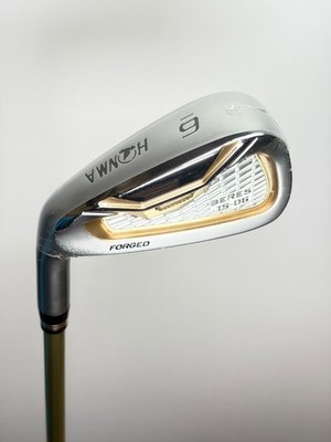 HONMA BERES IS-06 2-Star 6-Iron 25.5° R-Flex LH ARMRQ X47 Single Iron Japan