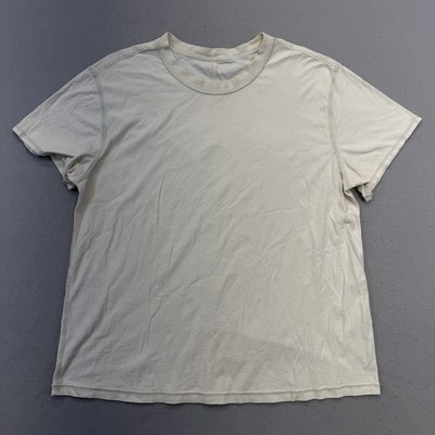 Lululemon T-Shirt Mens XL Relaxed Heavyweight Crew Neck Short Sleeve