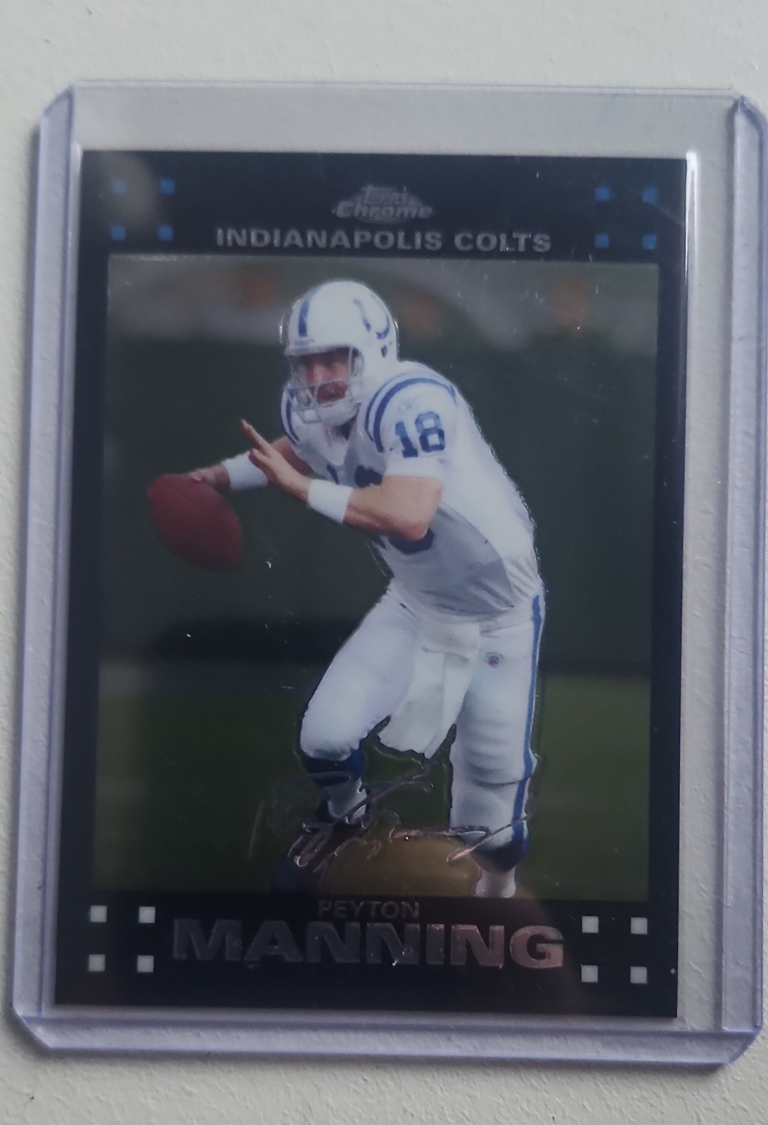 2007 Topps Chrome - Peyton Manning #TC5