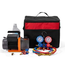 3.6 CFM 1/4 HP HVAC Vacuum Pump Air Conditioning Vacuum Pump w/ Oil