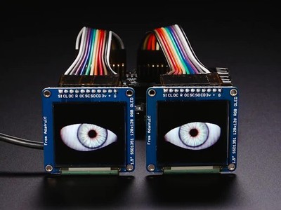 Adafruit Snake Eyes Bonnet für Raspberry Pi, OHNE Displays (Augen)!