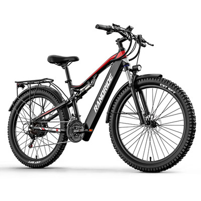 29Zoll Offroad Elektrofahrrad 48V17AH Randride YG90B E-Mountainbike 21 Gänge NEU