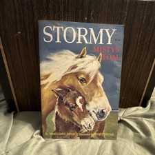 1963 Stormy Misty’s Foal by Marguerite Henry, illus. Wesley Dennis PB