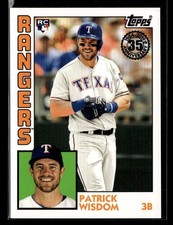 2019 Topps Patrick Wisdom #84R-PW 1984 Topps Baseball 35th Anniversary Rookies