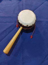 VINTAGE MEXICAN MADE MONKEY DRUM MUSICAL INSTRUMENT EUC