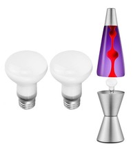 2-Pack 100W Lava Lamp Bulb, R20 Reflector E26 Base, AC 120V Lava Lamp Light B...