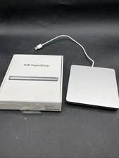 Original Apple A1379 USB SuperDrive CD/DVD Player External Drive ‎MD564LL/A
