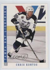 1993-94 Score Canadian Chris Kontos #113 0a4
