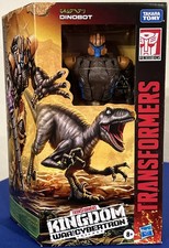 Transformers Kingdom War For Cybertron Voyager Class DINOBOT Hasbro 2020