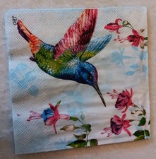2 Individual Cocktail Napkins For Decopauge