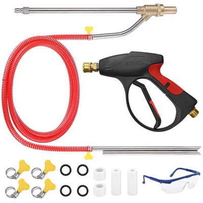 #ad Pressure Washer Sandblasting Kit 5000 PSI Wet Abrasive Sandblaster Attachment wi $38.59