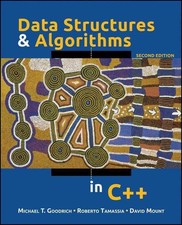 Data Structures and Algorithms in C++ by Michael T. Goodrich (English) Paperback