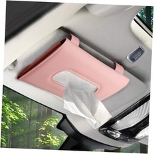 Tissue Dispenser for Car, Visor Tissue Holder, Car Mask Holder, Car Napkin Pink