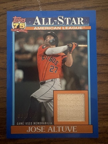 2026 Topps Series 1 Jose Altuve Blue (RAW)