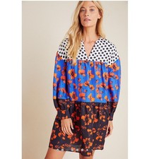 Anthropologie x DHRUV KAPOOR Mirabel Tiered Dress Small