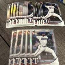 2025 Bowman Chrome Kumar Rocker Rookie Lot