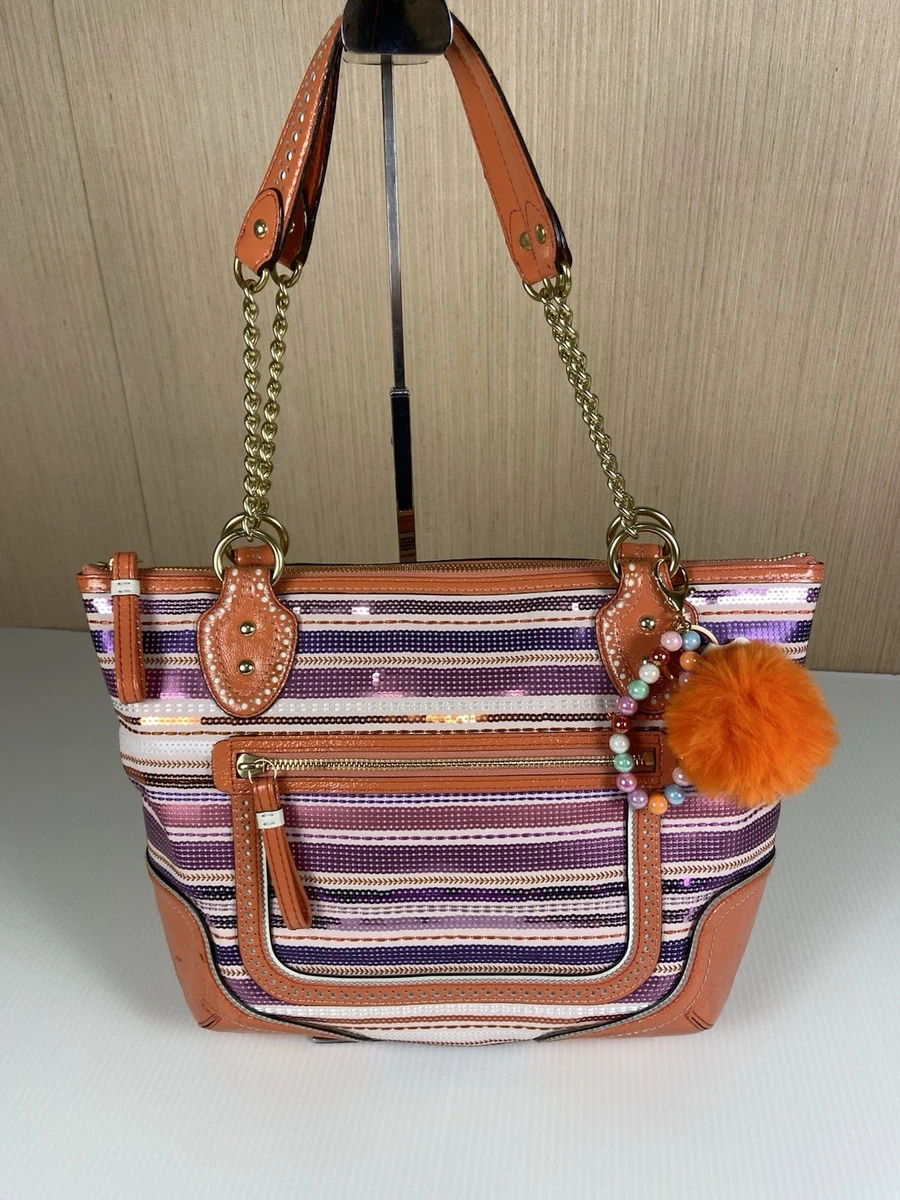 バッグ Coach Poppy Sequin Mini Shoulder Bag Y2k Coach Poppy Sequin Striped Bags & Handbags for Women for sale | eBay
