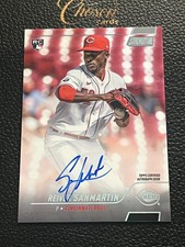 2022 Topps Stadium Club Baseball RC Reiver Sanmartin   Base Auto WAD86