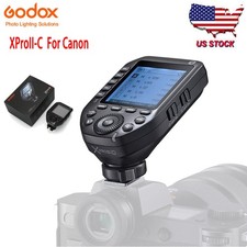 US Godox XProII-C 2.4G TTL HSS Camera Flash Trigger Transmitter for Canon EOS
