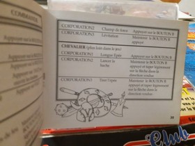 Notice manuel De Jeu Original Wizards Et Warriors 3 Nintendo Nes en FRA