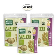 Alpiste 100 Natural Canary Seed Powder for Protein, Omega-3 Digestive Health