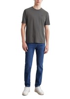 Marc O'Polo Herren T-Shirt Bio-Baumwolle Regular Fit Grau GrößE S