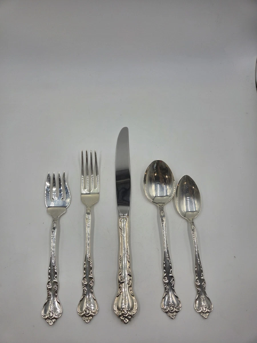 Reed & Barton Savannah Antique US Sterling Silver Flatware Sets