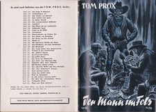 TOM PROX  Nr. 155:  "Der Mann im Fels"  (Zust. 1-)