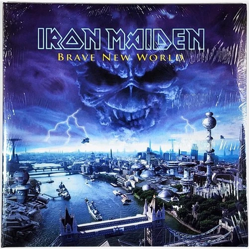 IRON MAIDEN Brave New World 2-LP 180-gram 2015 remastered reissue vinyl sealed