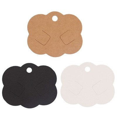 100PCS Hair Clip Cards Necklace Packaging Cards Practical Paper Texture